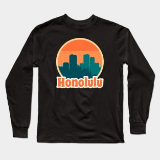 Vintage Honolulu Long Sleeve T-Shirt